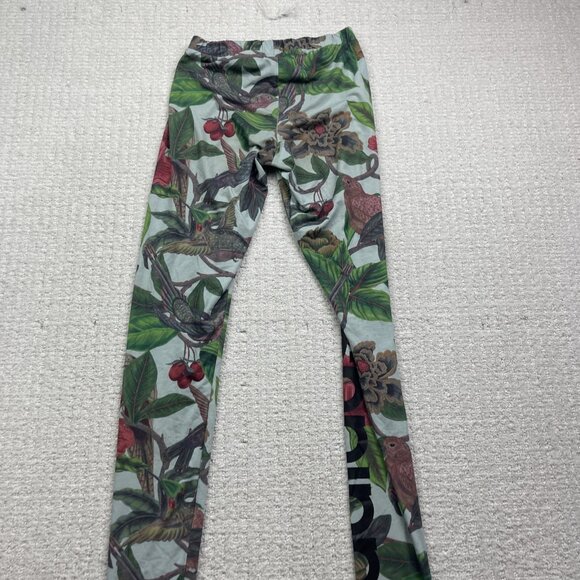 Adidas Originals Battle of the Birds Leggings Floral Tropical AOP Wom Size XS - Picture 10 of 11